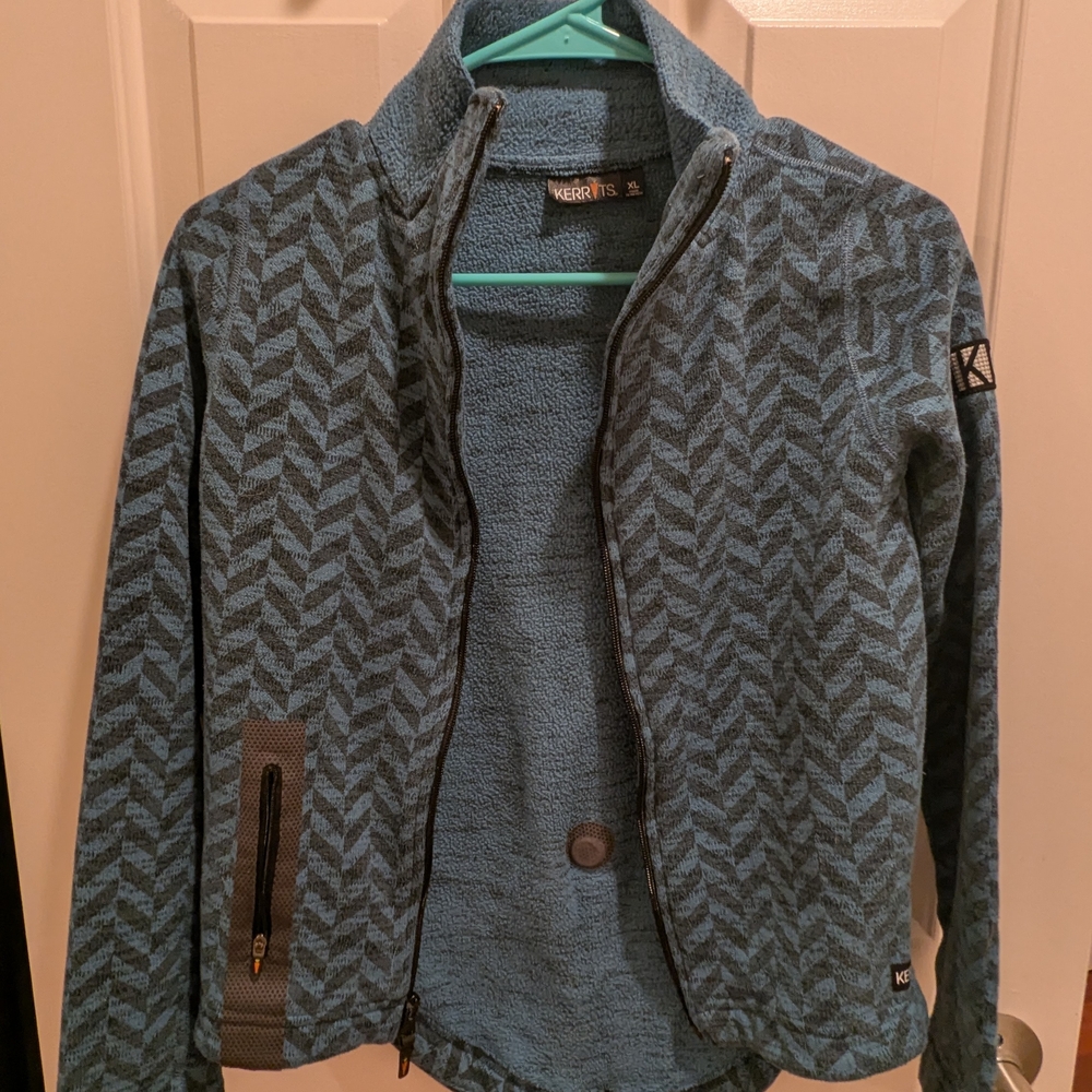 Kerrits Blue Patterned Jacket